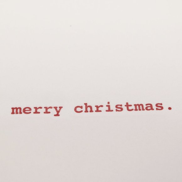 Rae Dunn Merry Christmas Platter Red Trim Type New - Picture 4 of 11